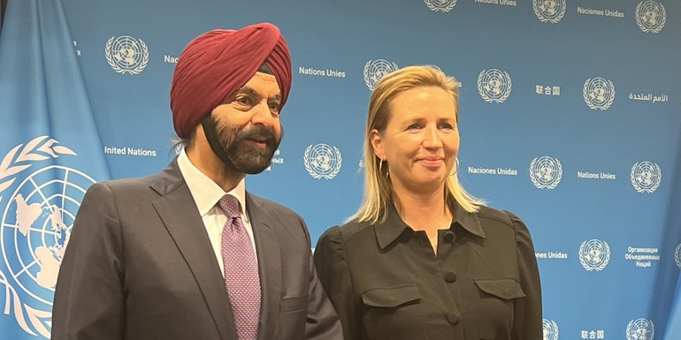 Mette Frederiksen Ajay Banga cropped.jpg