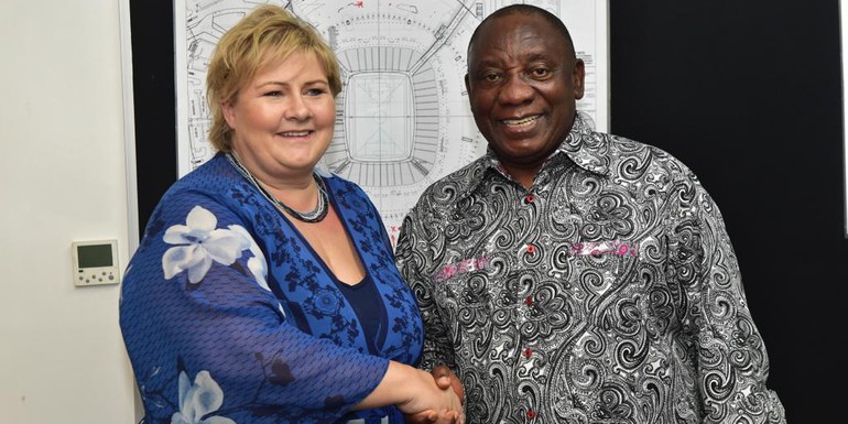 Solberg Ramaphosa 2 - SA Government  News.jpg